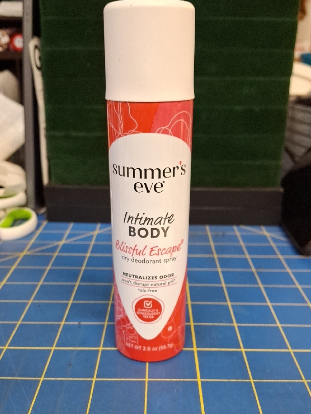 Summer's Eve Intimate Body Blissful Escape Dry Deodorant Spray - New